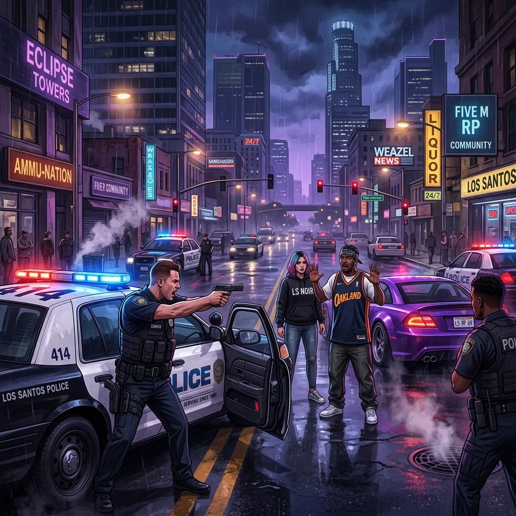 FiveM GTA V roleplay server hosting