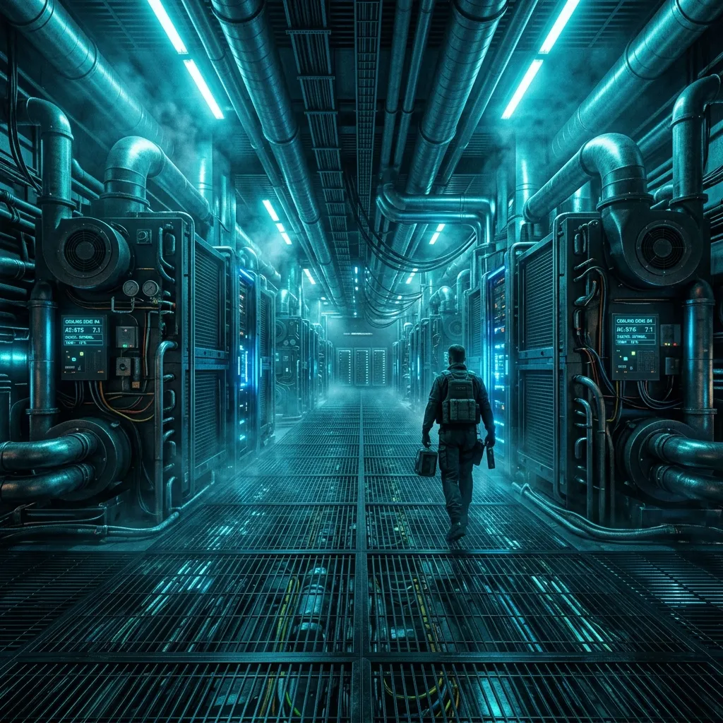 Datacenter HVAC Corridor